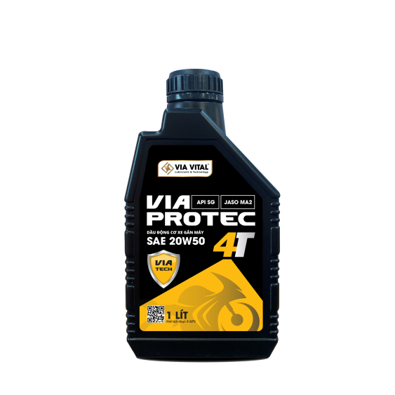 VIA PROTEC SAE 20W50 API SG JASO MA2