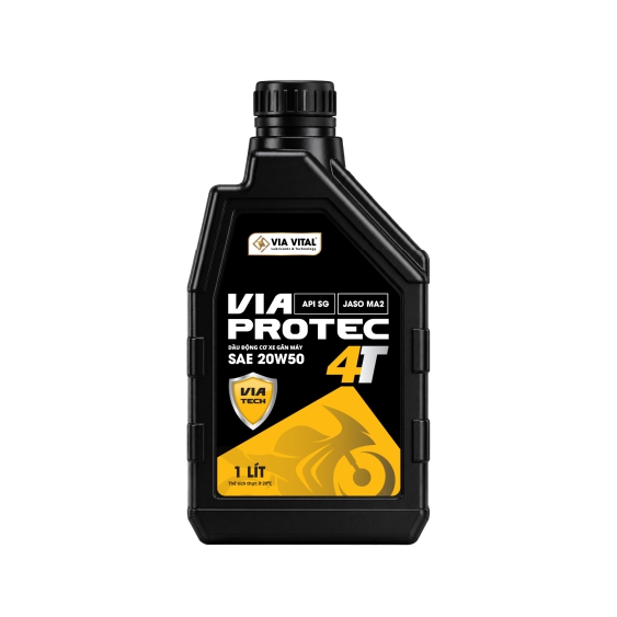 VIA PROTEC SAE 20W50 API SG JASO MA2